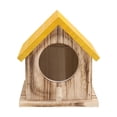 thumbnail image 3 of Hanging Wooden Bird House and Feeder for Outside, Squirrel Proof & Weatherproof, Easy to Fill with Bird Seed, Attracts Wild Birds, Ideal Gift, 3 of 7