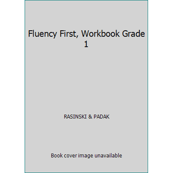 Pre-Owned Fluency First, Workbook Grade 1 (Paperback) 1404526641 9781404526648