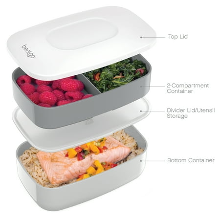 Bentgo - Classic All-in-One Lunch Box - Gray