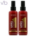 thumbnail image 2 of Revlon Professional UniqOne Original Hair Treatment Duo Pack| All-In-One Multi-Benefit Leave-In Spray, 2x150ml, 2 of 3