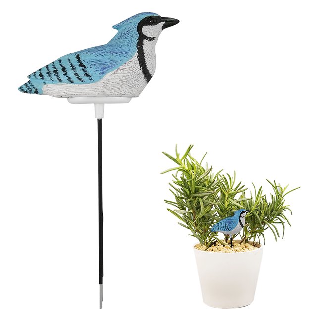 Medidor De Humedad Del Suelo De Pájaros De Resina Sensor De Prueba De Humedad De La Planta Para Bonsái Interior Jardín Granja Recordatorio De Riego Methold TO005237-03