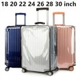 thumbnail image 2 of PVC Transparent Thicken Luggage Protector Cover For 18-30inch Suitcase Protector Cover Suitcase Cover Luggage Cover 2# 20 inch, 2 of 6
