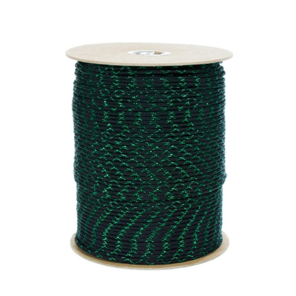 Paracord Planet Metallic 550 Paracord with Sparkle Tracers - Lengths of 10', 25', 50', and 100' - Add Some Shine to Your Next Paracord Project