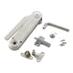 thumbnail image 3 of Bisagra de soporte de tapa de cierre lento, tapa plegable, soporte de tapa, ajustable, tapa aleatoria Plata, 3 of 9