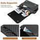 thumbnail image 5 of Men's Large Capacity Checkerboard Pattern Multi-Compartment Crossbody Bag, One, 5 of 5