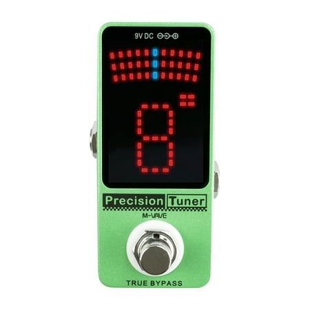 Abody M-VAVE Tuner Pedal LED Display with True Bypass for Chromatic Guitar Bass