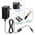 thumbnail image 5 of Gonine 12V Power Supply, 100V - 240V AC to DC 12V 3A 2A 1A Adapter Charger for 5050 3528 LED Strip CCTV Security Camera  Router LCD Monitor External Hard Drive, 12Vdc Power Cord US Plug, 5 of 7