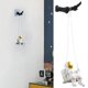 thumbnail image 5 of Pack of 2 Resin Astronaut Ornament Figurines Wall Decor Zulema none, 5 of 8