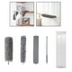 thumbnail image 4 of de limpieza, reutilizable, lavable, telescópico, ajustable, acero inoxidable, de microibra, cepillo para polvo para tejado, pared, ventana, - H H Macarena Manejar plumero, 4 of 5