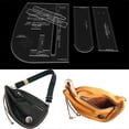 thumbnail image 2 of Acrylic Leather Templates for Capacity Crossbody Backpack,-42, 2 of 5