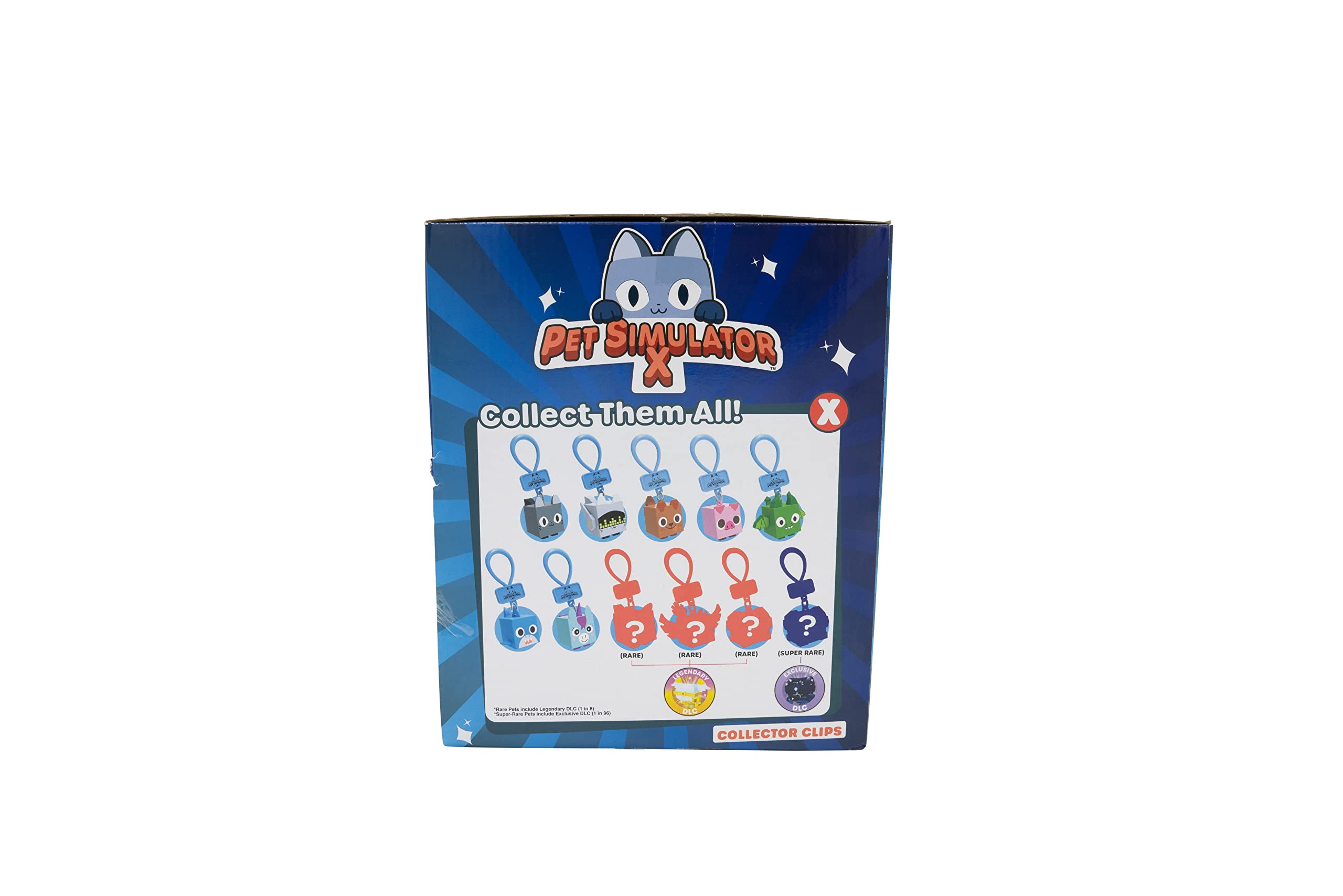 PET Simulator X - Mystery Pet Treasure Plush w/ Name Tag (One Randomized  Collectible, Series 1) [Includes DLC]