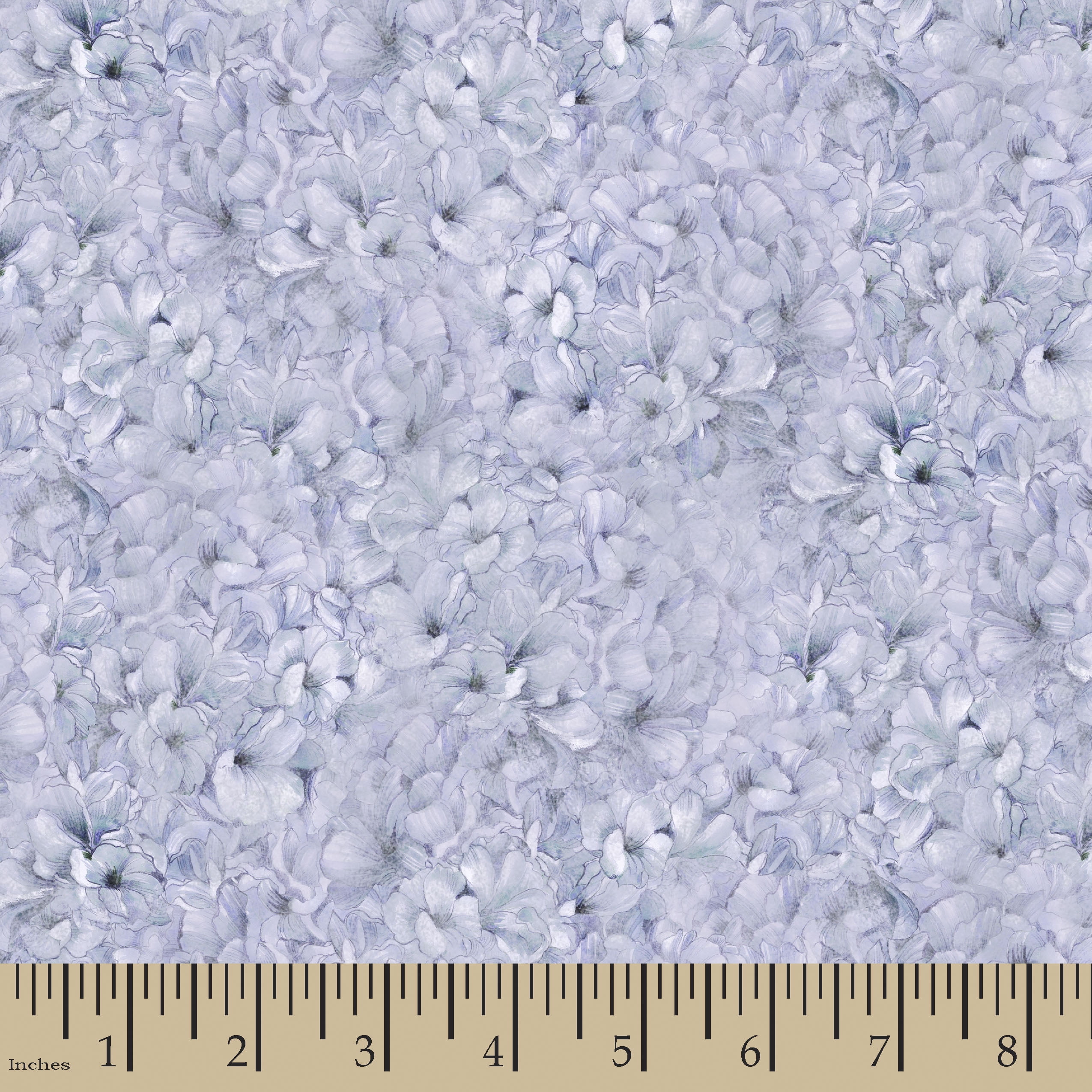 Susan Winget Hydrangeas 1 Yard Precut Fabric