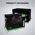 thumbnail image 2 of 2.4G Gamepad Dual Vibration con función Turbo para Xbox One PC Windows 10/8/7, 2 of 7