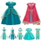 thumbnail image 2 of Vestido de princesa Jasmine de Aladdín y la lámpara mágica para niña, disfraz de princesa árabe para fiesta de cumpleaños, vestido de baile de Cosplay de Halloween Fivean unisex, 2 of 2