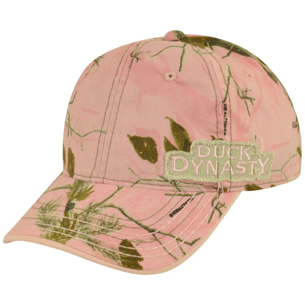 Duck Commander Womens Camo Pink Mesh Cap Hat Adjustable Authentic Dynasty for sale online 