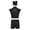 Black, variant on Haitryli Kids Girls Cheerleading Outfits Athletic Rhinestone Crop Top with Shorts and Headwear Yoga Costume Black 12