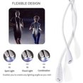 thumbnail image 3 of Luz LED recargable para libros, luces de lectura nocturnas para la cama, bombillas LED superbrillantes, control de luz para lectura, 3 of 5