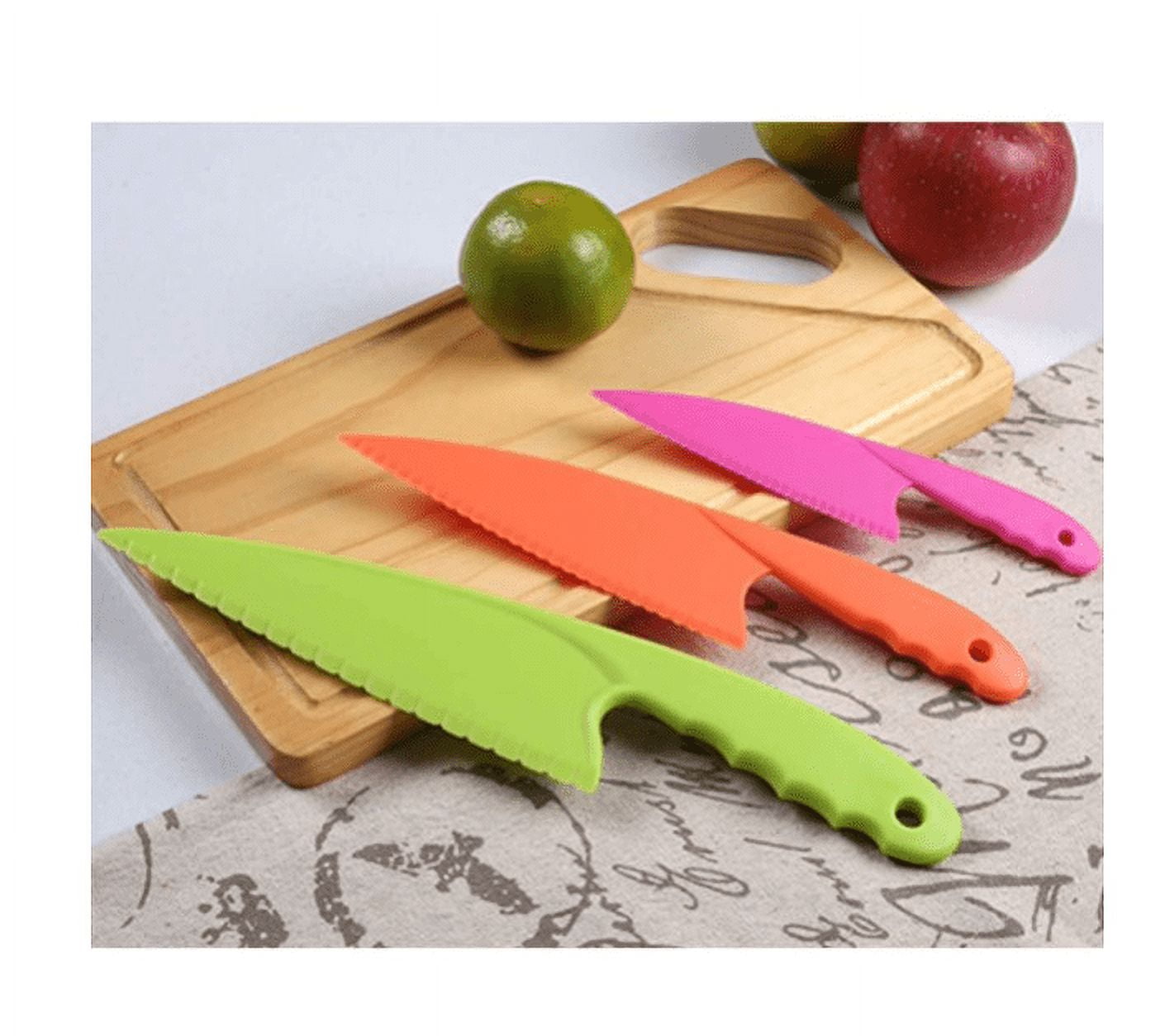  Professional Nylon Knife for Nonstick Pans, Kitchen Knife Safe  for Kids, Nonstick Knife Heat-resistant Best for Cutting Brownies, Cakes,  Bread, Lasagna, Cheese, Pizza, Pie etc.: Home & Kitchen