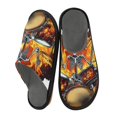 thumbnail image 2 of Plush rubber slippers soft gauze slippers with waterproof and wear -resistant shoes A Skeleton, 2 of 8