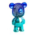 thumbnail image 1 of Mini ventilador en forma de oso, ventilador de mano, ventilador portátil de plástico, ventilador de mano de plástico, muy versátil, 1 of 6