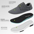 thumbnail image 5 of OrthoComfoot Mens Fashion Sneakers with Arch Support, Comfortable Outdoor Dress Oxford for Plantar Fasciitis, Causal Orthopedic Genuine Leather Walking Shoes for Heel Foot Pain Relief, 5 of 7