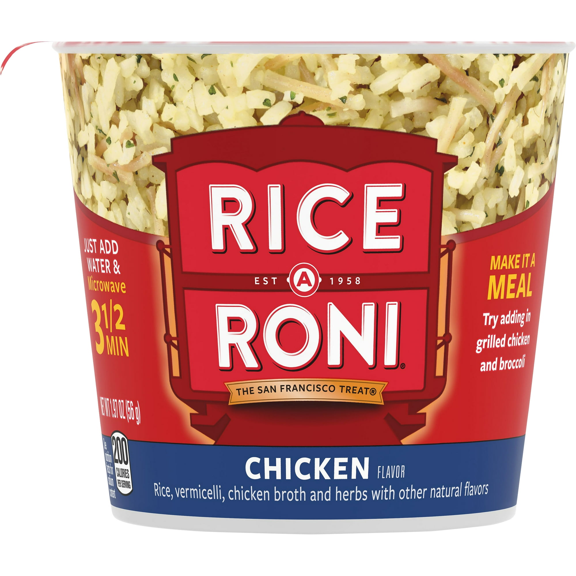 Rice-A-Roni Chicken Rice & Vermicelli Mix, 1.97 oz Cup
