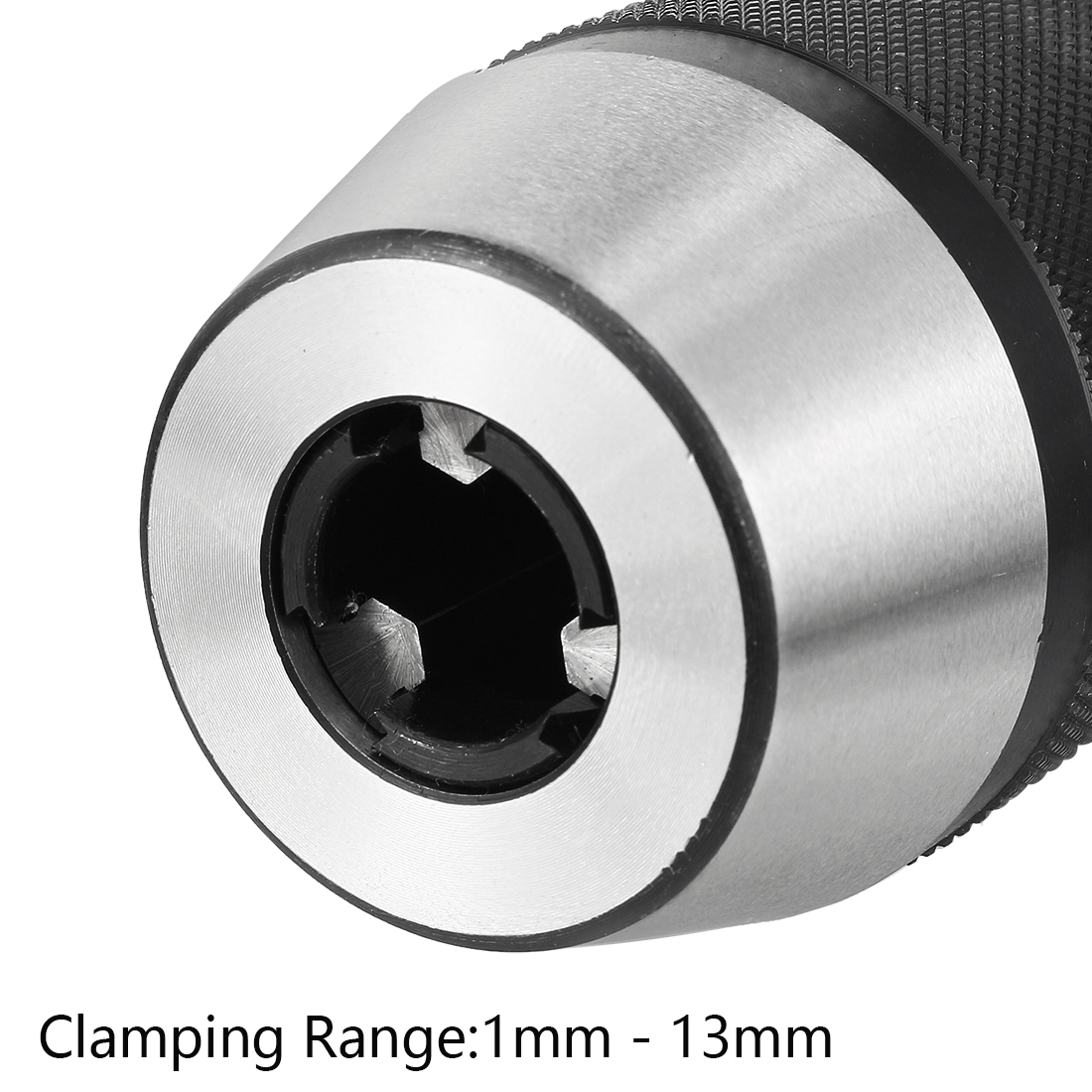 1mm-13mm MT2-APU13 Model S20 Self-Tighten Keyless Drill Chuck w MT2-JT33 Arbors