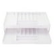 thumbnail image 1 of Bandeja Organizadora De Cajones Plegable De 2 Niveles, Almacenamiento De Cajones Inteligente Plegable, Cajón De Basura Expandible Para Maquillaje, Joyas, Cubiertos, Utensilios,, 1 of 7