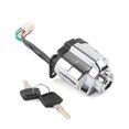 thumbnail image 2 of BFY Motorcycle Ignition Switch with 2 Keys, Ignition key Lock Assembly for HONDA Steed VLX400 1988-2013, 2 of 5