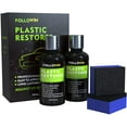 thumbnail image 1 of Restaurador de plástico FOLLOWIN para coches, revestimiento cerámico, 60 ml, 1 of 4