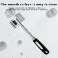 thumbnail image 6 of Teissuly Kitchen Household Lvhe Beef Hammer Steak Hammer Pork Steak Chicken Steak Tenderizer Hammer Double-sided Loose Meat Minced Meat Artifacts, 6 of 6