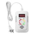 thumbnail image 1 of Combustible Gas Leak Detector Natural Gas Detector Carbon Monoxide Detector Monitor for Co Lpg Meth, 1 of 5