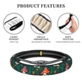 thumbnail image 3 of Kdxio Mushroom House Print Elastic Stretch Steering Wheel Cover,Auto Steering Wheel Cover,15 Inch Anti-Slip,Warm in Winter and Cool in Summer,Fit Suvs,Vans Cars,Trucks, 3 of 5
