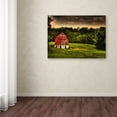 thumbnail image 3 of Trademark Fine Art "Summer Evening On the Farm" Canvas Art by Lois Bryan, 3 of 3