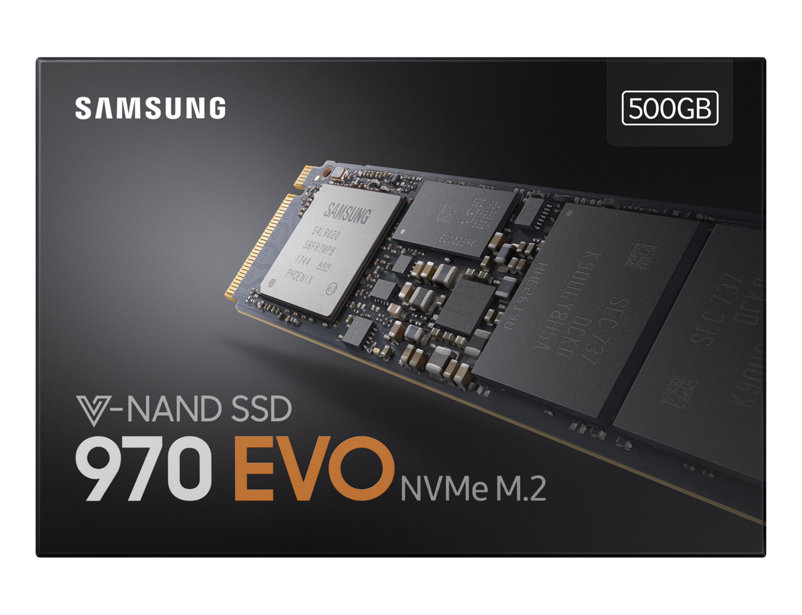 SAMSUNG 970 EVO Series - 500GB PCIe NVMe - M.2 Internal SSD - MZ-V7E500BW - image 4 of 4