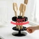 thumbnail image 3 of Rotating Cutlery Organizer Kitchen Utensil Holder Drainer Rack for Spoons Chopsticks Forks Knives, 3 of 5