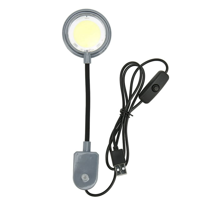 Lámpara de clip para acuario, lámpara LED con clip para acuario, mini lámpara para pecera, luz LED para acuario, verdadera excelencia