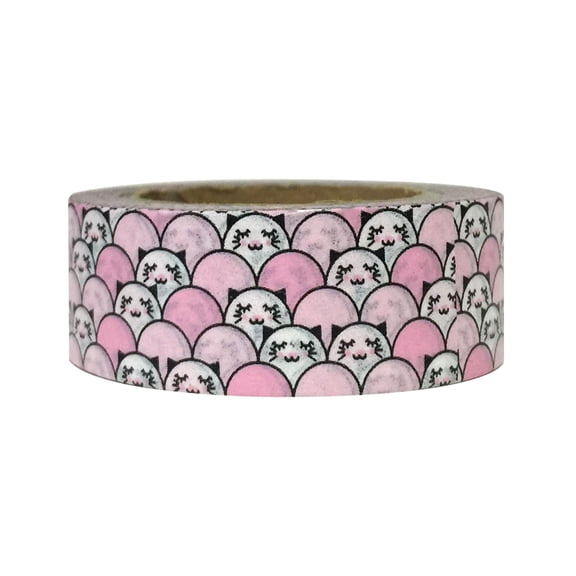 Wrapables® Colorful Washi Masking Tape, Cats in a Theater