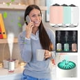thumbnail image 6 of PureCasa Household Aroma Diffusers with Colorful Lights, 260ml Compact Mute USB Desktop Aromatherapy Oil Diffuser, Quiet Portable Humidifiers for Bedroom Office, 1PC, White, 3.1"x5.1", 6 of 8