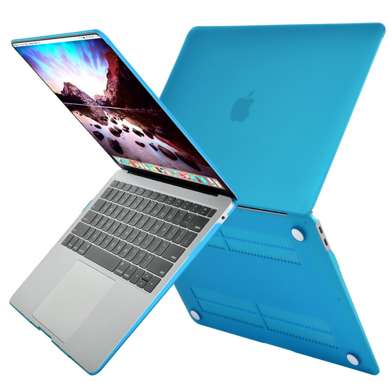 Mosiso MacBook Air 13 inch Case 2020 Release A2337 M1 A2179 Hard Cover  Shell for New Air 13 inch + Keyboard Cover, Aqua Blue