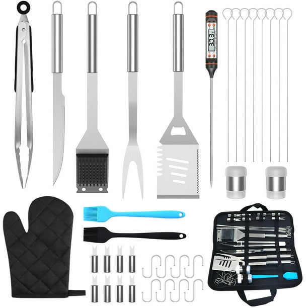 36Pcs BBQ Grill Tool Set, Stainless Steel Grill Utensil Tools Set with