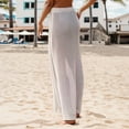 thumbnail image 3 of Women's Summer Beach Cover Up Skirt Crochet Knit Maxi Long Skirt for Swimwear Boho Style, 3 of 6