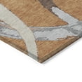 thumbnail image 4 of Addison Rugs Chantille Indoor/Outdoor Transitional Circles Copper Washable Rectangle Rug, 9' x 12', 4 of 6