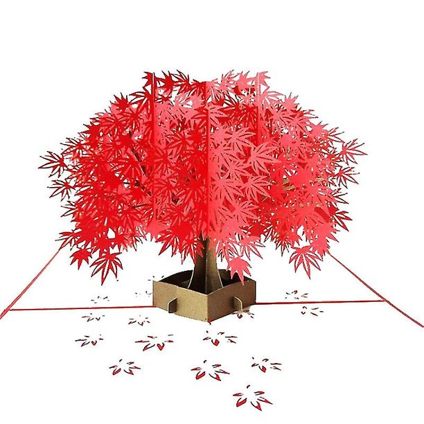Tarjeta de felicitación con efecto 3D, flor plegable, tarjeta de felicitación navideña para cumpleaños, día de la madre, graduación, aniversario de boda