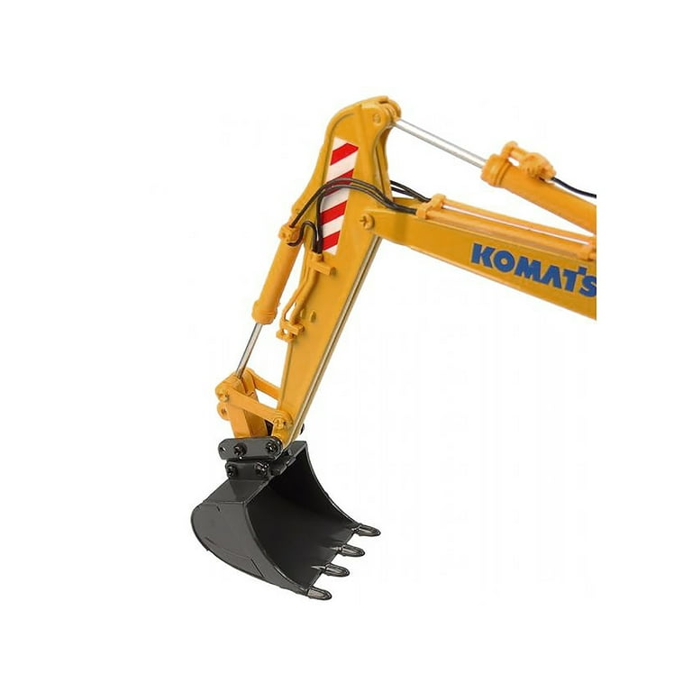 Komatsu PW180-11 Excavator Yellow with Standard Bucket and