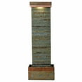 thumbnail image 2 of Kenroy Home Stave 48'' Indoor or Outdoor Waterfall Fountain with LED Downlight for Home, Outdoor Patio, Garden, Backyard, or  Deck, Copper, 2 of 8