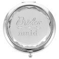 thumbnail image 1 of Espejo de maquillaje, espejo de bolsillo, espejo de maquillaje, espejo de novia, regalo de dama de honor, regalo de boda., 1 of 5
