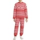 thumbnail image 2 of Conjunto de Pijamas Navideños para Mujeres, Alce, Manga Larga, Árbol de Navidad, Nieve, Ropa de Dormir para Parejas, 2 of 5
