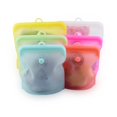 thumbnail image 2 of ENJOYW Sac de Rangement Alimentaire en Silicone Semi-Transparent Auto-Scellant pour Réfrigérateur de Cuisine, 2 of 7