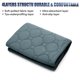 thumbnail image 5 of Funda de asiento de coche para perros Unique Bargains 2 Uds L 100x70cm Azul Grisáceo, 5 of 7